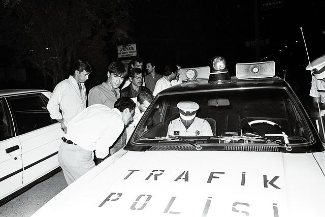 Başkent Ankara'da 1986 Yılında Yapılan Trafik Denetimleri