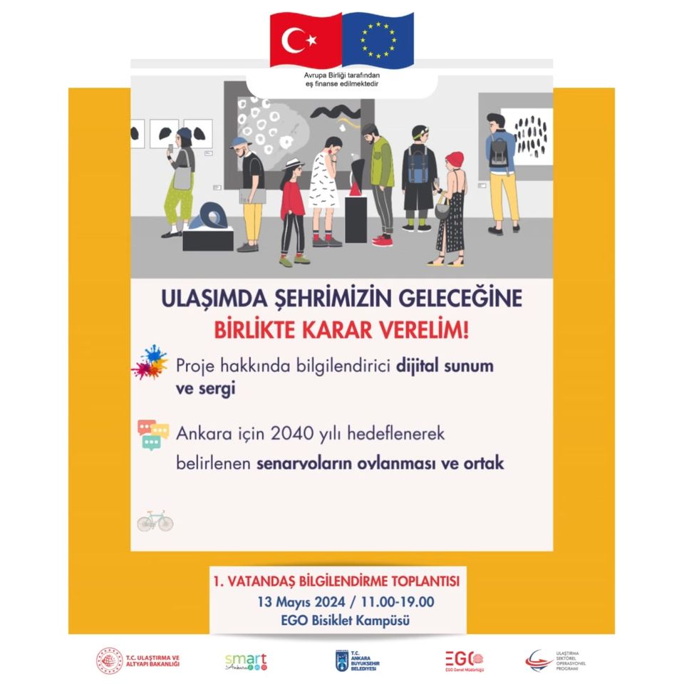 Ankara EGO, 'SMART Ankara' Projesi İçin Vatandaşları Bilgilendirme Toplantısına Davet Ediyor