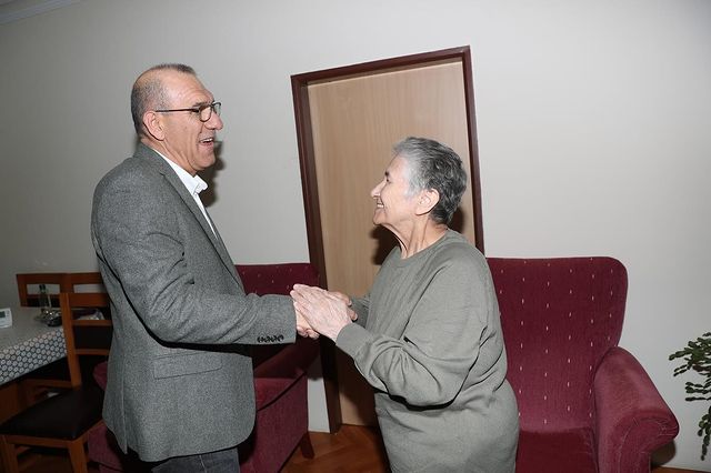 Ayaş Belediye Başkanı İzzet Demircioğlu Anneler Günü'nde İki Önemli İsmi Ziyaret Etti