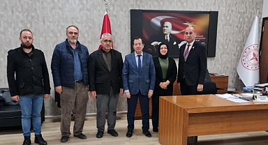 Başhekim Duran'a teşekkür ziyareti