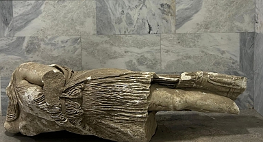 Roma Döneminden Kalma Heykeli Ele Geçirildi