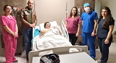 Yeni yılın ilk bebeği Gazi torunu