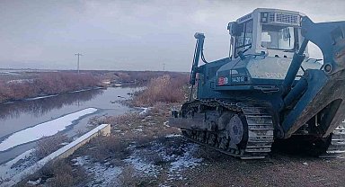 Akarçay Kanalı'ndan izinsiz su alımı yapanlara ceza uyarısı!