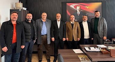 MÜSİAD Başkanı İşlek'ten, Milli Emlak Müdürü Baş'a Ziyaret