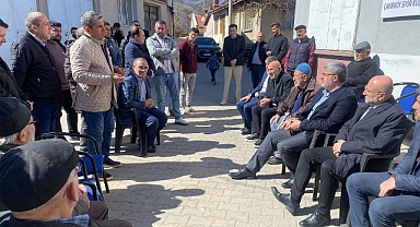 AK PARTİ HEYETİ ÇAKIR MAHALLESİNDE TALEPLERİ DİNLEDİ