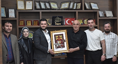 Anahtar Partisinden Borsa Başkanı Mühsürler'e ziyaret