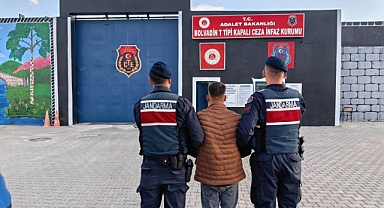 Aranan hükümlüyü Jandarma köyde yakaladı