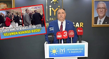 İYİ Partili Mısırlıoğlu’ndan şehit ailesine destek: “Az bile yapıyorlar, metanetli insanlar”