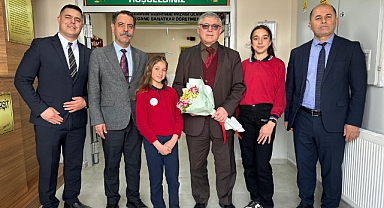 Kızıldağ Ortaokulu Cemil Örnek Kütüphanesi açıldı