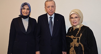 Vali Yiğitbaşı, Cumhurbaşkanı Erdoğan ve Emine Erdoğan ile bir araya geldi