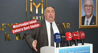 Yarası Olan Gocunur, Çorumlu Turgay açıklama yapmış; Sayın Şahin “Testi içinde ne varsa dışına o sızar”