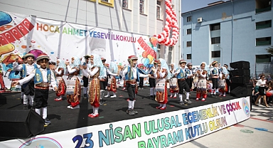 23 Nisan Ulusal Egemenlik ve Çocuk Bayramı'nı En Güzel Kutlayan Okul