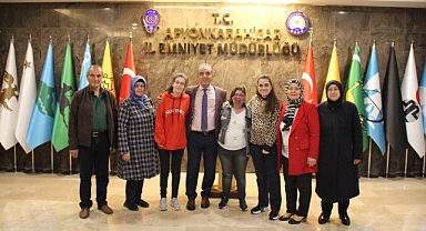 Ağır Düzey Zihinsel Engellilerden İl Emniyet Müdürüne Ziyaret 