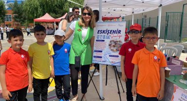Eskişehir Vali Münir Raif İlkokulun 'STEM Şenliği' etkinliğinde