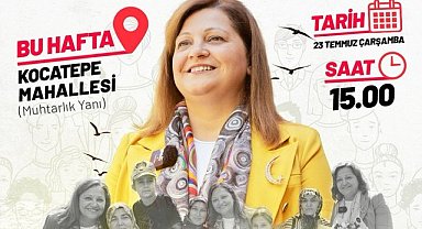 Afyonkarahisar Belediyesi Kocatepe Mahallesi'nde Hemşehrilerle Buluştu