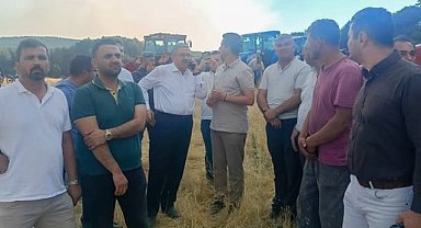 Afyonkarahisar'da Yangınla Mücadele Çalışmaları Sürüyor