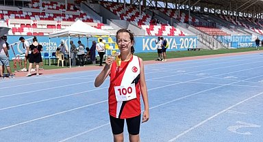 Afyonkarahisar'dan Türkiye İkinciliği: Defne Öykü Atılgan Konya'da Gurur Yarattı