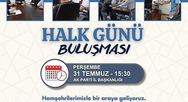 AK Parti, Afyonkarahisar Halkıyla Buluşma Düzenliyor