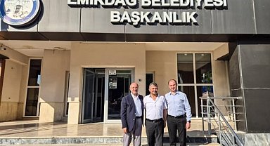 AK Parti Heyeti Emirdağ Belediye Başkanı'nı Ziyaret Etti