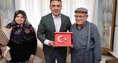 Bilecik Valisi Sözer şehit ailesi ile bir araya geldi