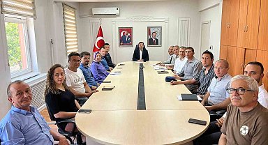 Çavdarhisar'da halk eğitimi faaliyetleri masaya yatırıldı