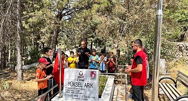 Hisarcık Gençlik Merkezi öğrencilerinden örnek davranış