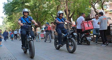 Odunpazarı Belediyesi zabıta ekiplerine 7 elektrikli bisiklet