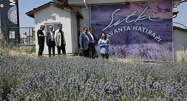 Vali Musa Işın'dan Mutfak Sanatları Müzesi ve Lavanta Bahçesi'ne ziyaret