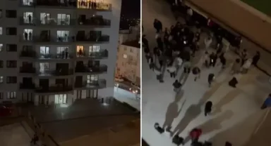 İzmir'de KYK Yurdunda Su Kesintisi, Öğrenciler Uluya Uluya Protesto Etti