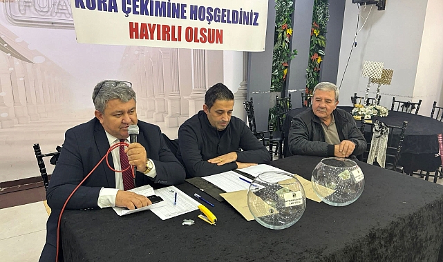 Modern Sanayi Sitesi Kooperatifi'nde 174 Dükkânın Kurası Çekildi